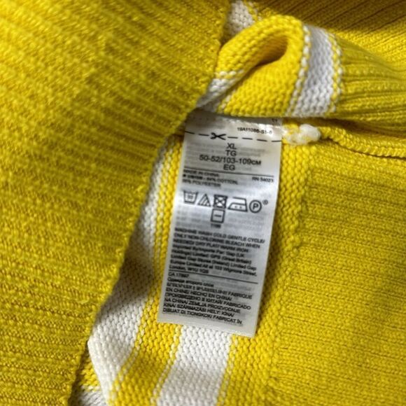 Banana Republic Stripe CottonBlend Cropped Sweater NEW - Picture 6 of 6